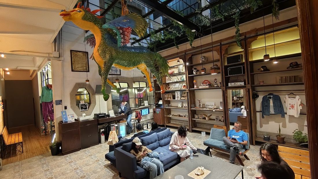 Lobby de Casa Pepe Ciudad de México