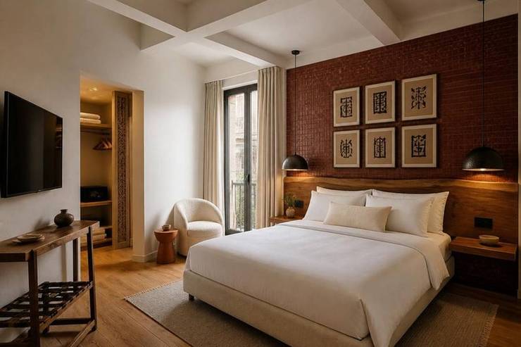 Después · Dormitorio de ocho → privada king
