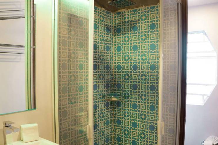Antes · Baño sin tocar instalación